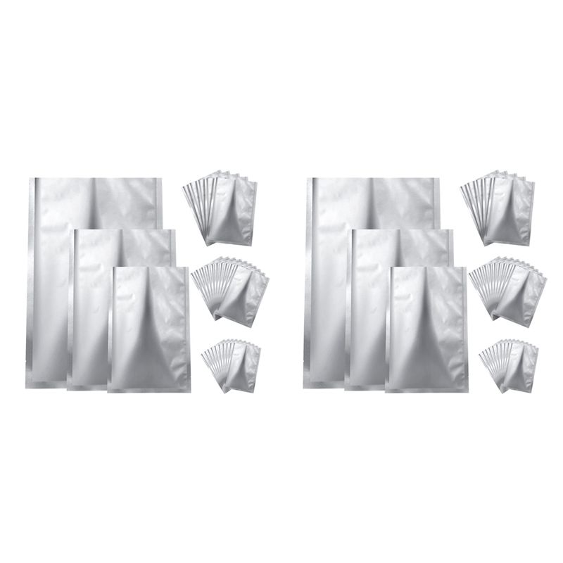ABJI-50 Pieces 3 Sizes Mylar A - Food Storage Mylar Bags ulasan dan harga