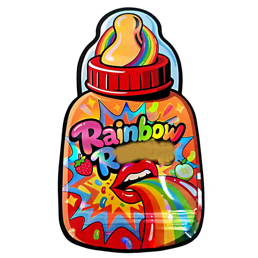 3.5G Bottle Shaped Empty Irreg - Food Storage Mylar Bags ulasan dan harga