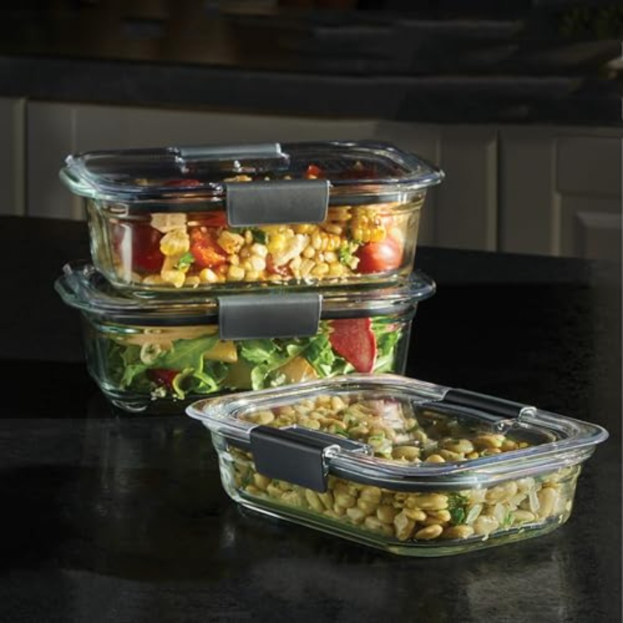 Brilliance Glass Food Storage  - Food Storage Glass Container Set ulasan dan harga