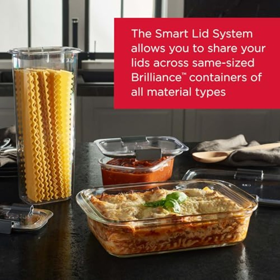 Brilliance Glass Food Storage  - Food Storage Glass Container Set ulasan dan harga