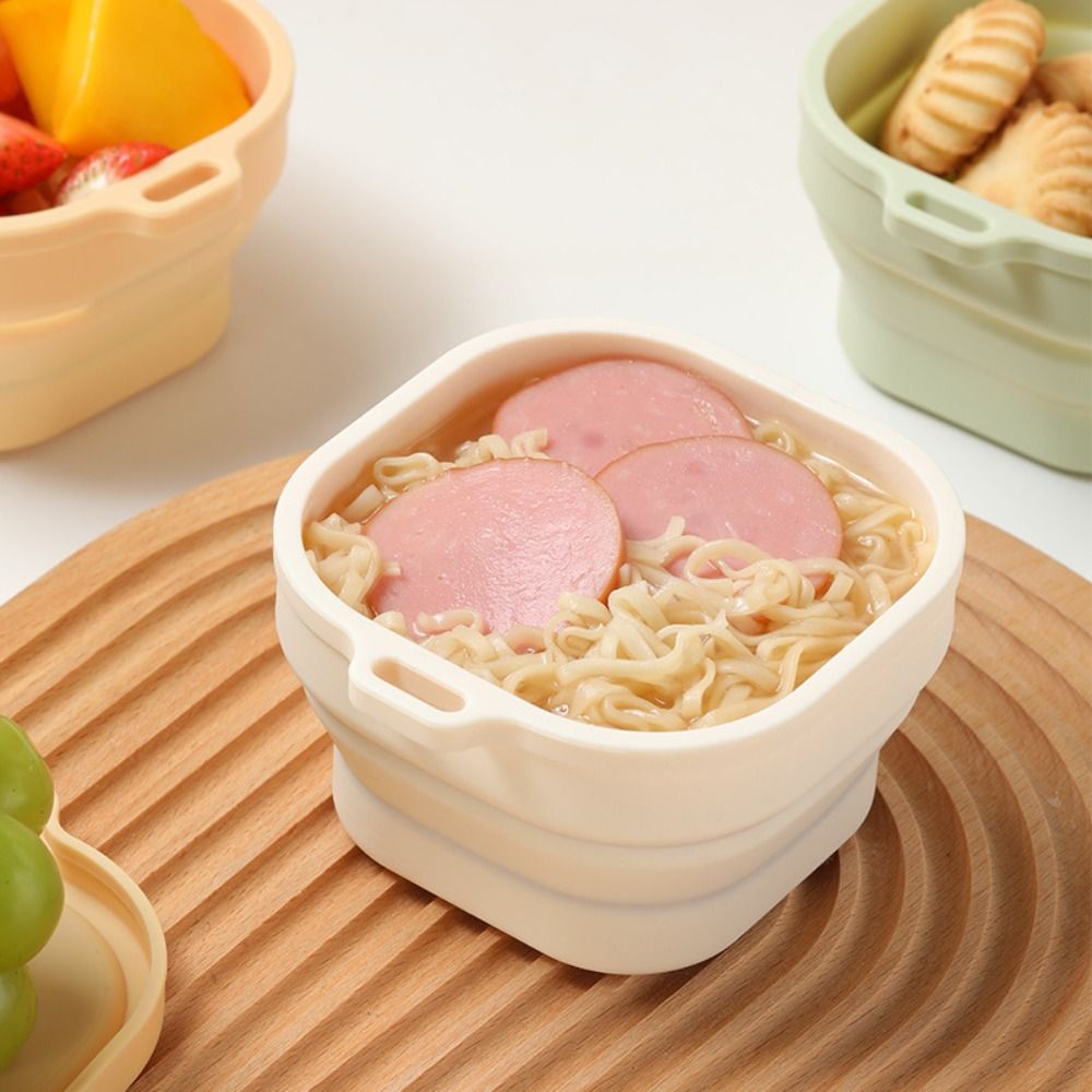 Large Capacity 400ml Foldable  - Food Storage Not Plastic ulasan dan harga