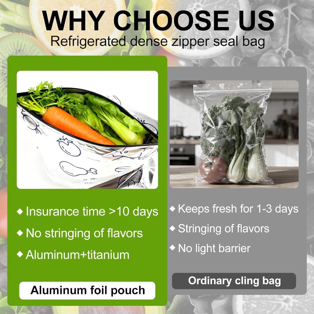 30 Pcs Reusable Mylar Bags for - Food Storage Mylar Bags ulasan dan harga