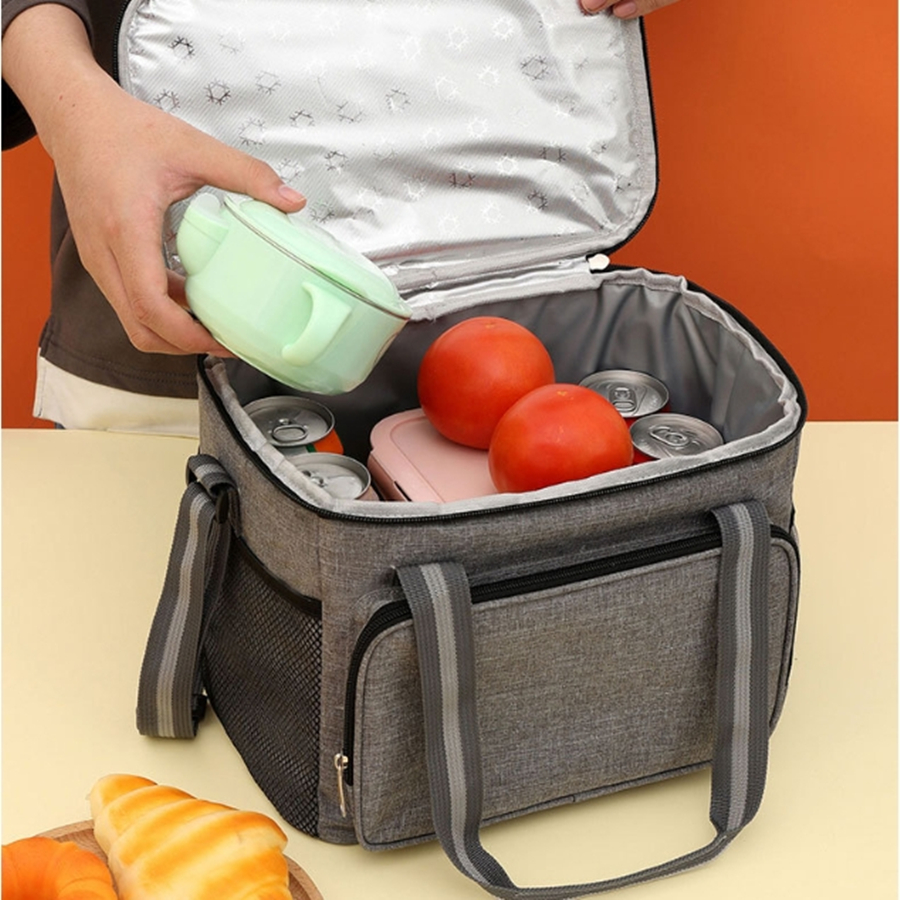15L Portable Thermal Lunch Bag - Food Storage Hiking ulasan dan harga