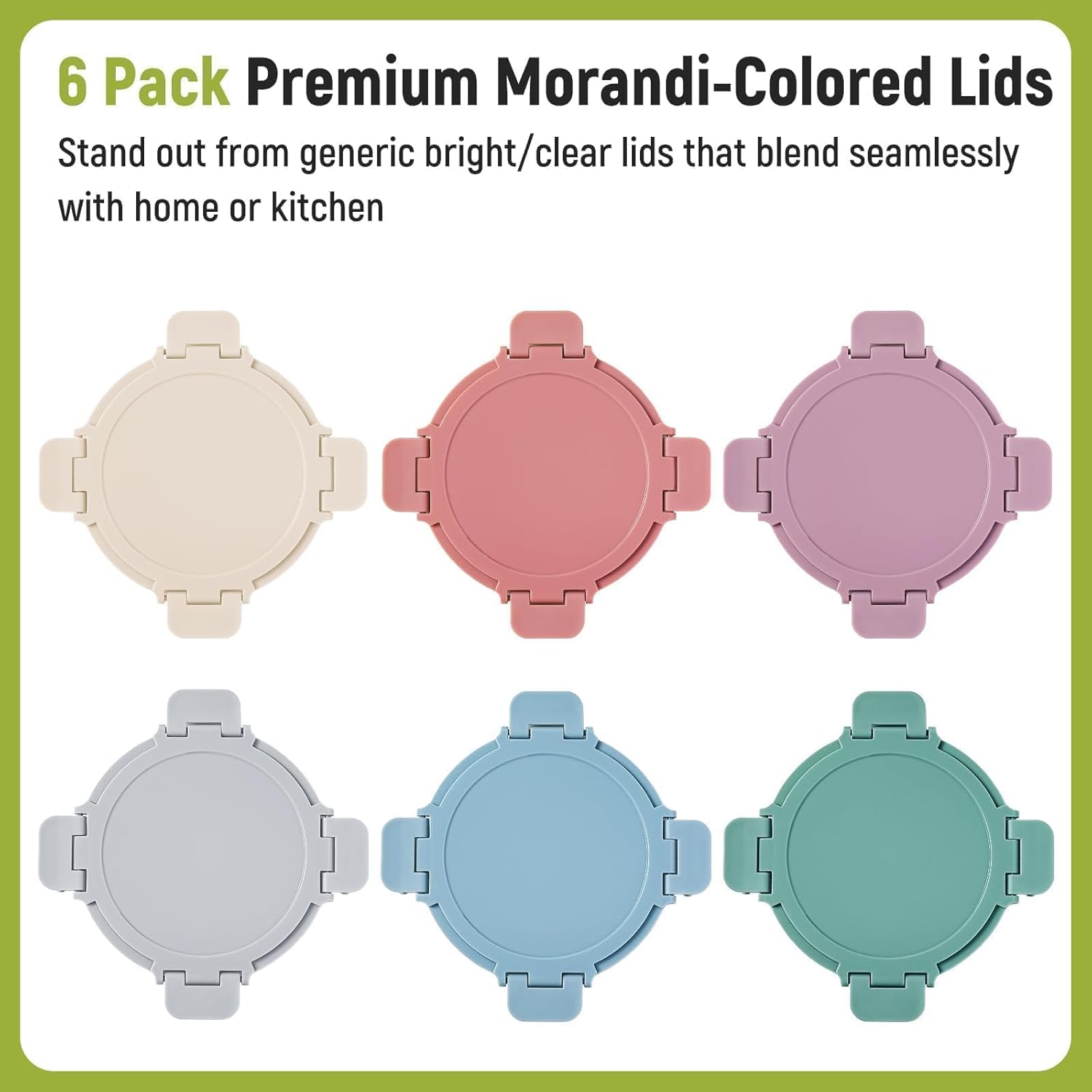 [UPGRADED LID] 6 Sets 3 Cup/24 - Food Storage Jars ulasan dan harga