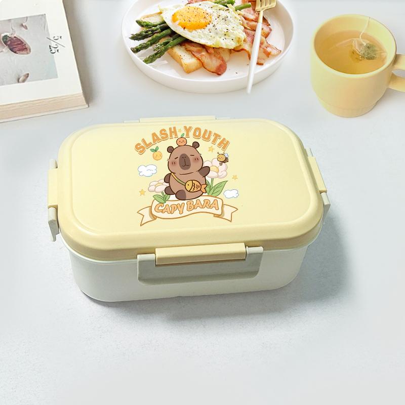 Capybara Bento Lunch Box Carto - Food Storage And Container ulasan dan harga