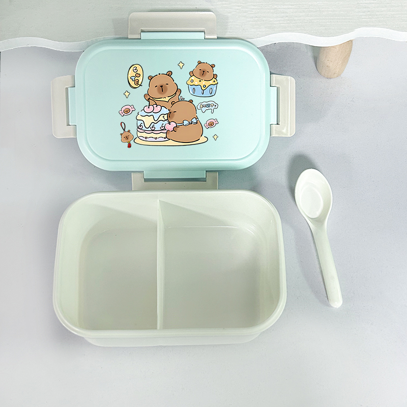 Capybara Bento Lunch Box Carto - Food Storage And Container ulasan dan harga
