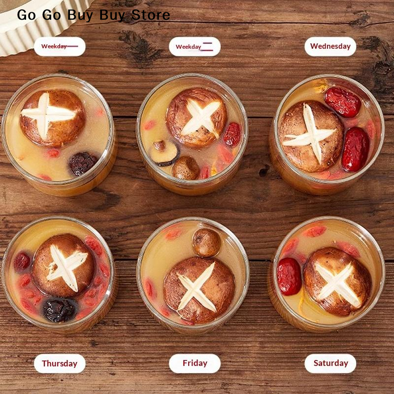 【ST】1Pc 240/400ML Glass Food S - Food Storage Jars ulasan dan harga