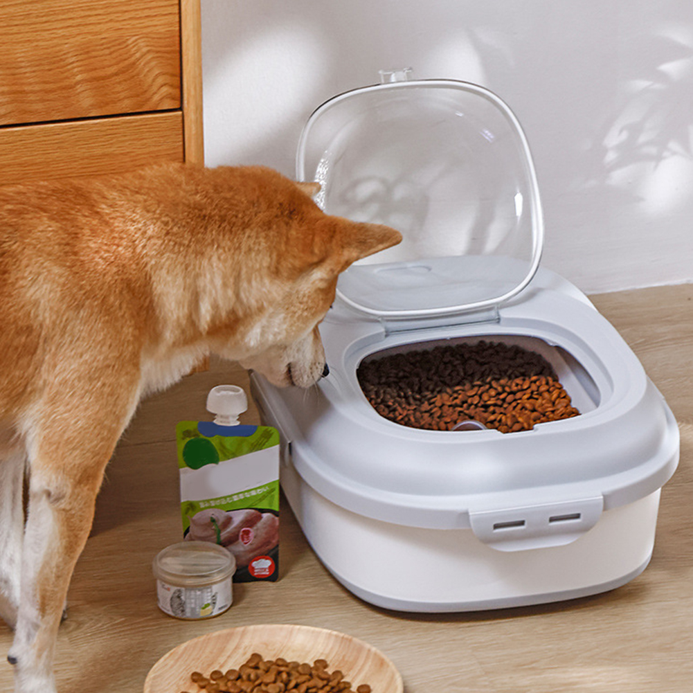 Collapsible Dry Cat Food Box 2 - Food Storage With Wheels ulasan dan harga