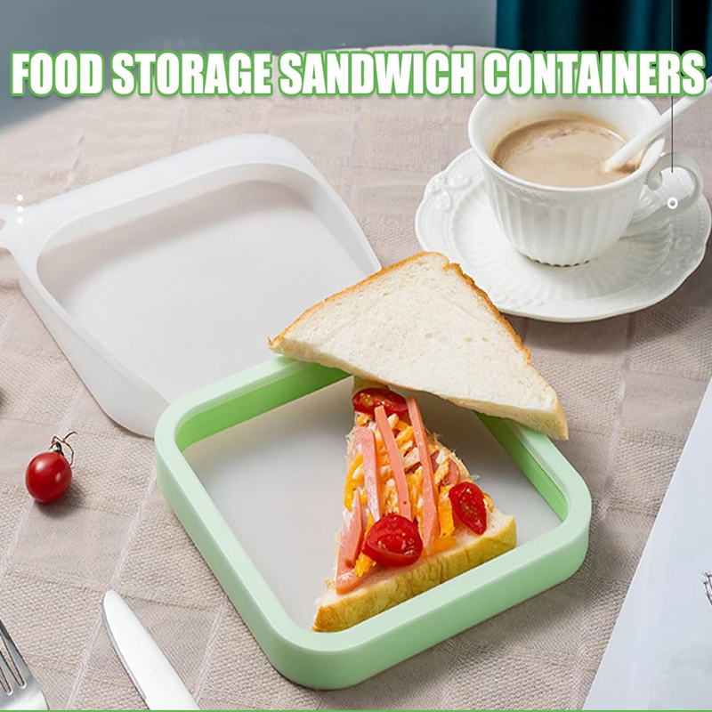 Silicone Sandwich Toast Bento  - Food Storage Keep Warm ulasan dan harga
