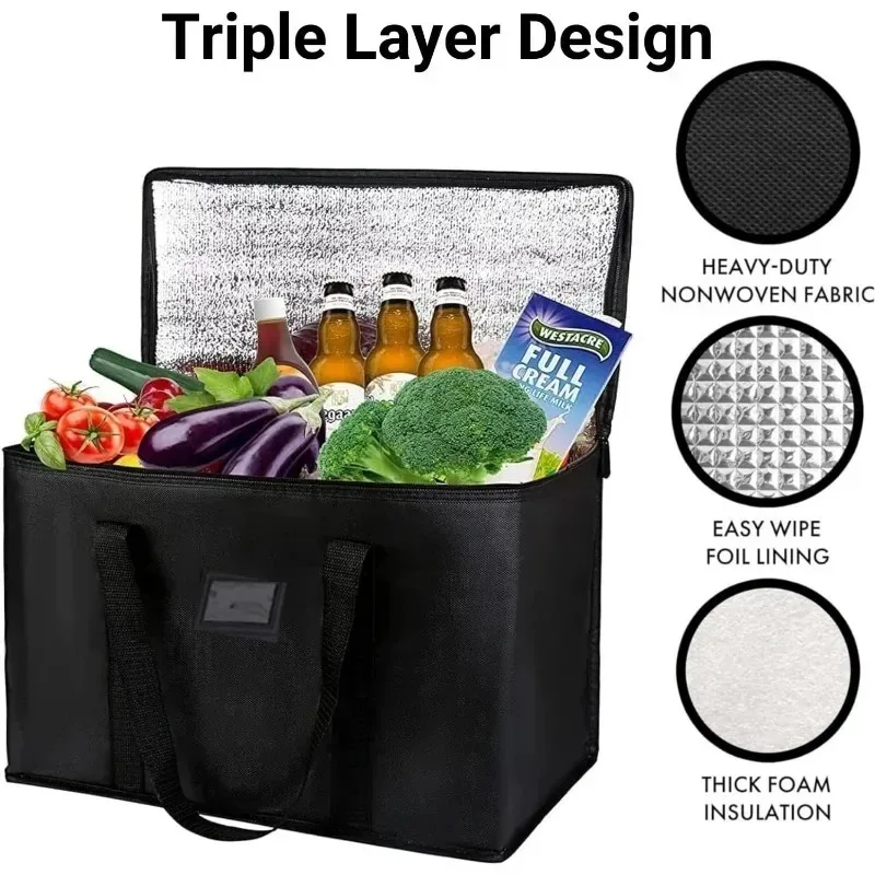 Insulated Cooler Bag, Large Ca - Food Storage Hiking ulasan dan harga