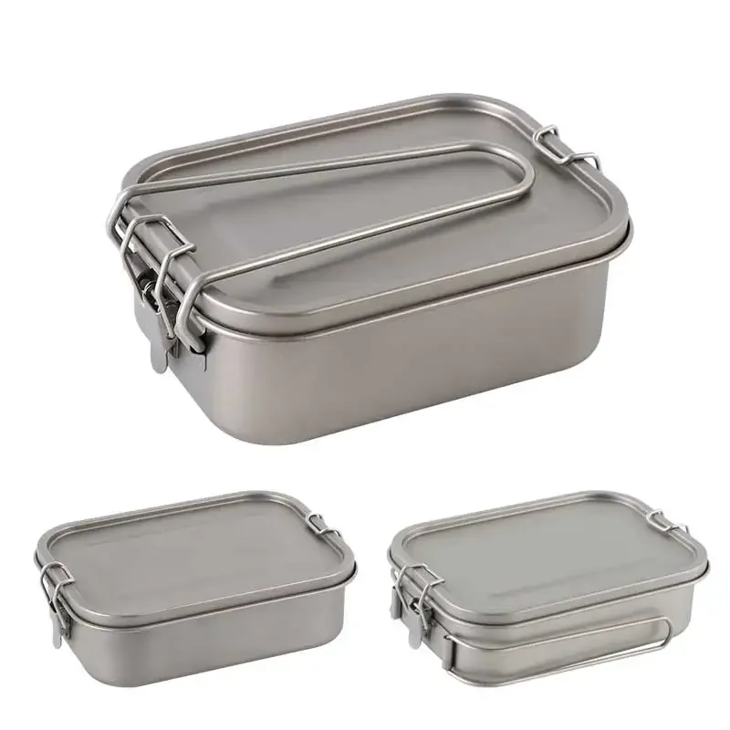 Titanium Lunch Box 800/1200ml  - Food Storage Not Plastic ulasan dan harga