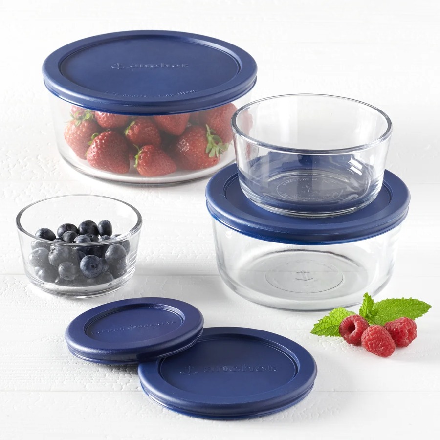 Glass Food Storage Containers  - Food Storage Glass Container Set ulasan dan harga